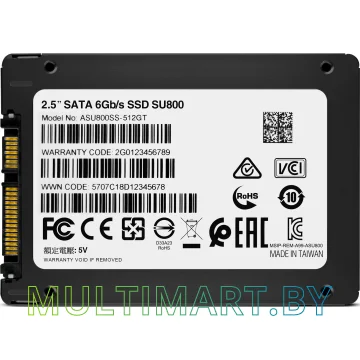 SSD диск A-Data Ultimate SU800 512GB (ASU800SS-512GT-C) картинка 5